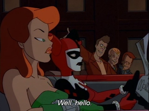 Pic #1 - How Harley Quinn and Poison Ivy deal with getting hit on by jerks