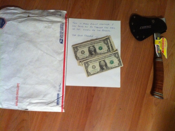 Pic #1 - I dont always get packages from my father but when I do