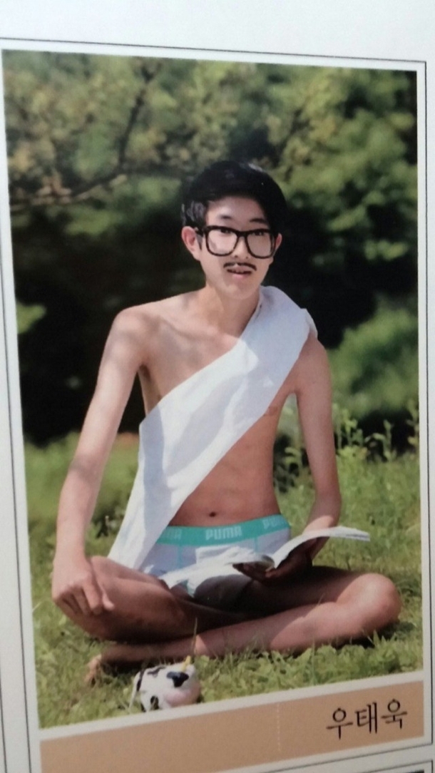 Pic #1 - Korean high school allows anything goes yearbook photos