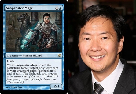 Pic #1 - Magic The Gathering cards that look frighteningly similar to celebrities