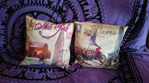Pic #1 - My sister bought this cushions she still doesnt know