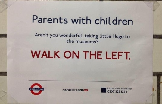 Pic #1 - Someone has made fake London Underground signs