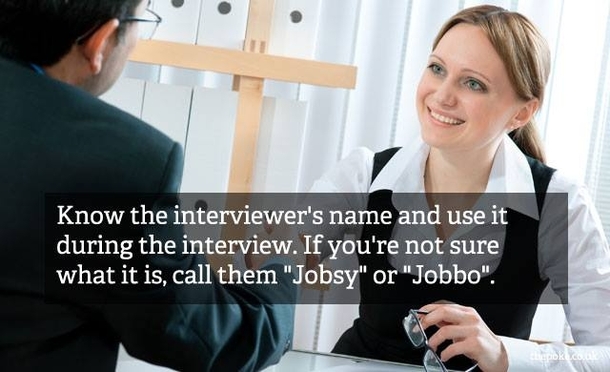 Pic #1 - Top Interview Tips