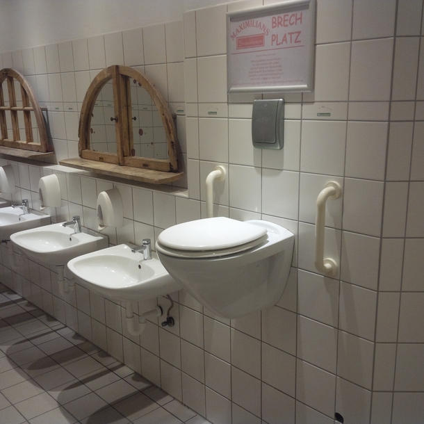 Pic #1 - Vomit Toilet seen in a local brewery in Koblenz Germany 