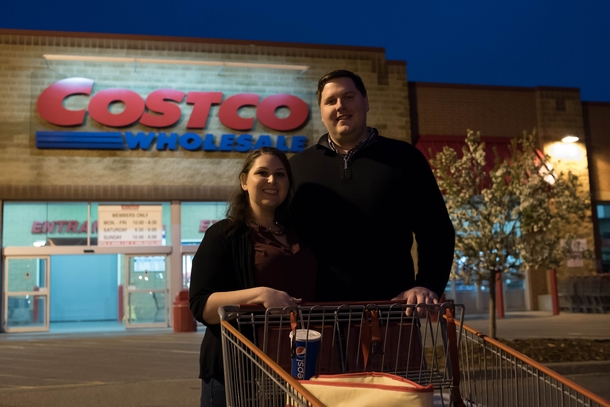 Pic #1 - We got our engagement photos taken at Costco