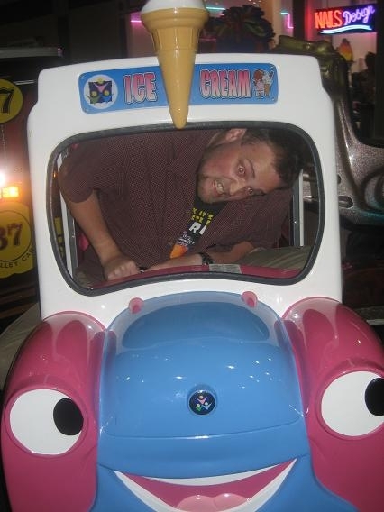 Pic #10 - Over the past few years I have been cramming myself into small childrens rides at the mall 