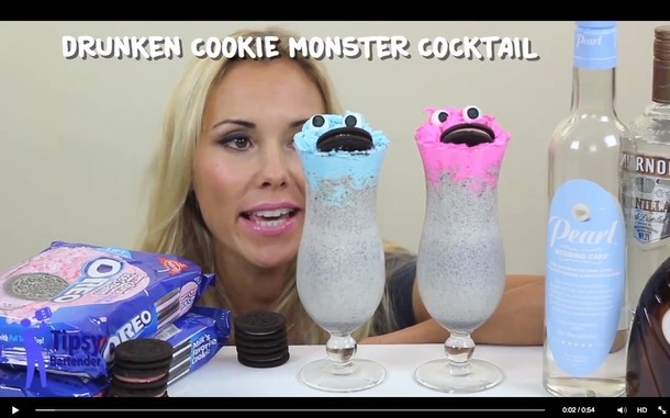 Pic #2 - Found on Facebook cookie monster cocktail