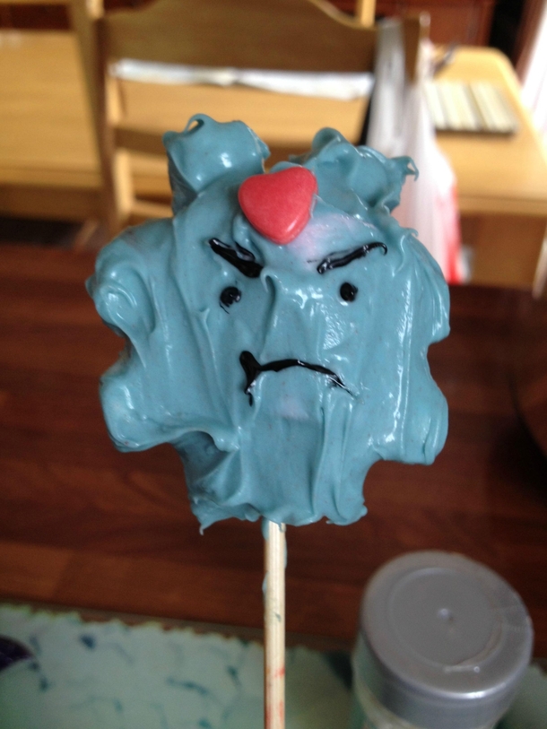 Pic #2 - I tried to make LSP marshmallow pops