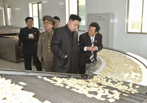 Pic #2 - Kim Jong Un looking at things