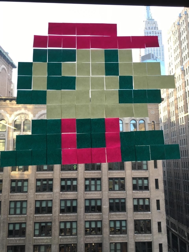 Pic #2 - NYC post it art war Any ideas how to get back at them