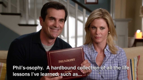 Pic #2 - The entire Phils-osophy collection - By Phil Dunphy