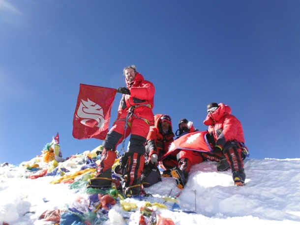 Pic #2 - Tricked my University into thinking I climbed Mt Everest