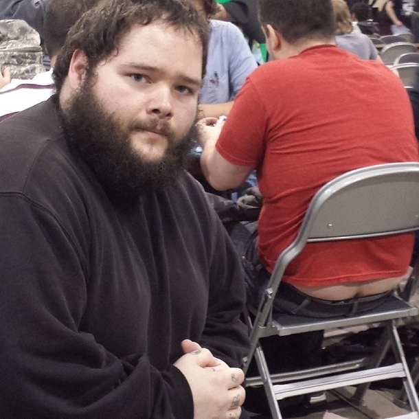 Pic #3 - I participated in one of the biggest Magic the Gathering tournaments of all time this weekend In an effort to document it I posed for pictures near people with exposed asscracks I present to you Grand Prix Richmond Crackstyle
