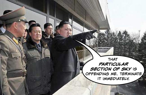 Pic #3 - Kim Jong-un Looking at Things