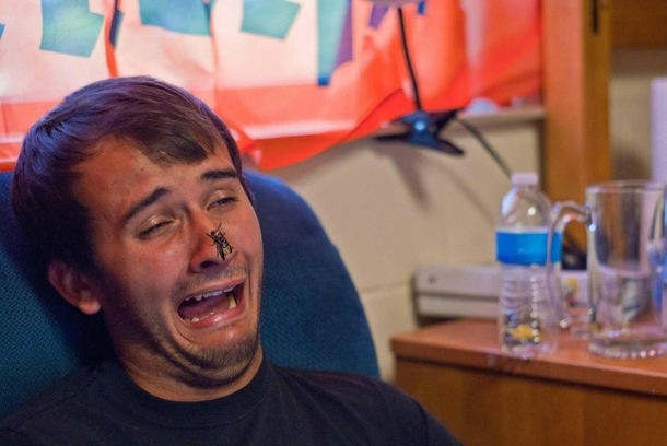 Pic #4 - About a year ago my friend posted a picture of me mid-sneeze to rphotoshopbattles This is the collection of pictures that I found there