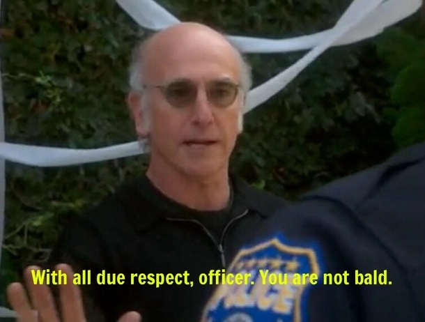 Pic #4 - Larry David knows how to write the rules