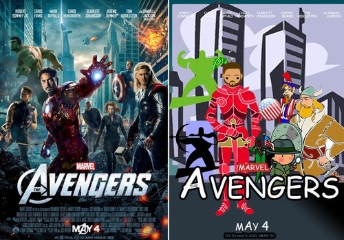 Pic #4 - Movie Posters Recreated with Comic Sans and Clip Art