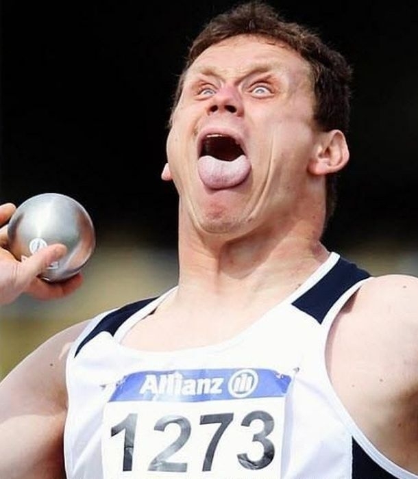 Pic #5 - A collection of shot-put faces