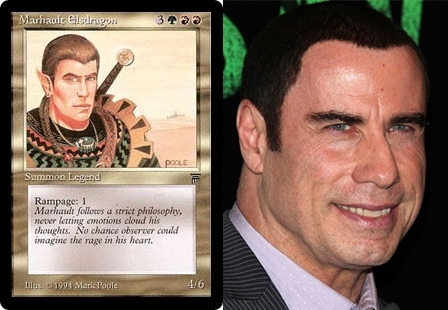 Pic #9 - Magic The Gathering cards that look frighteningly similar to celebrities