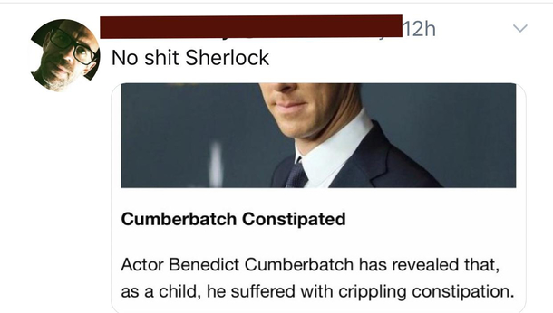 Poor Sherlock