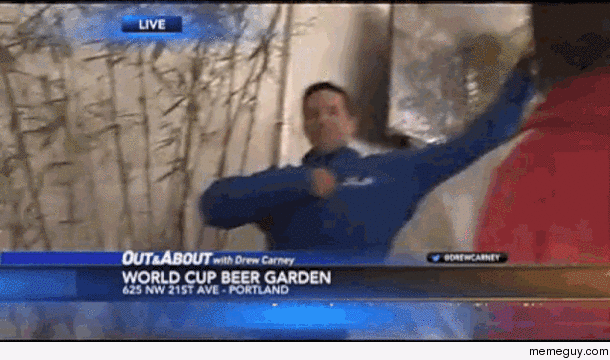Portland reporter celebrates in the most glorious way imaginable after USA goal