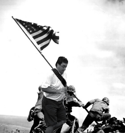 Raising the Flag on Iwo Jima February 