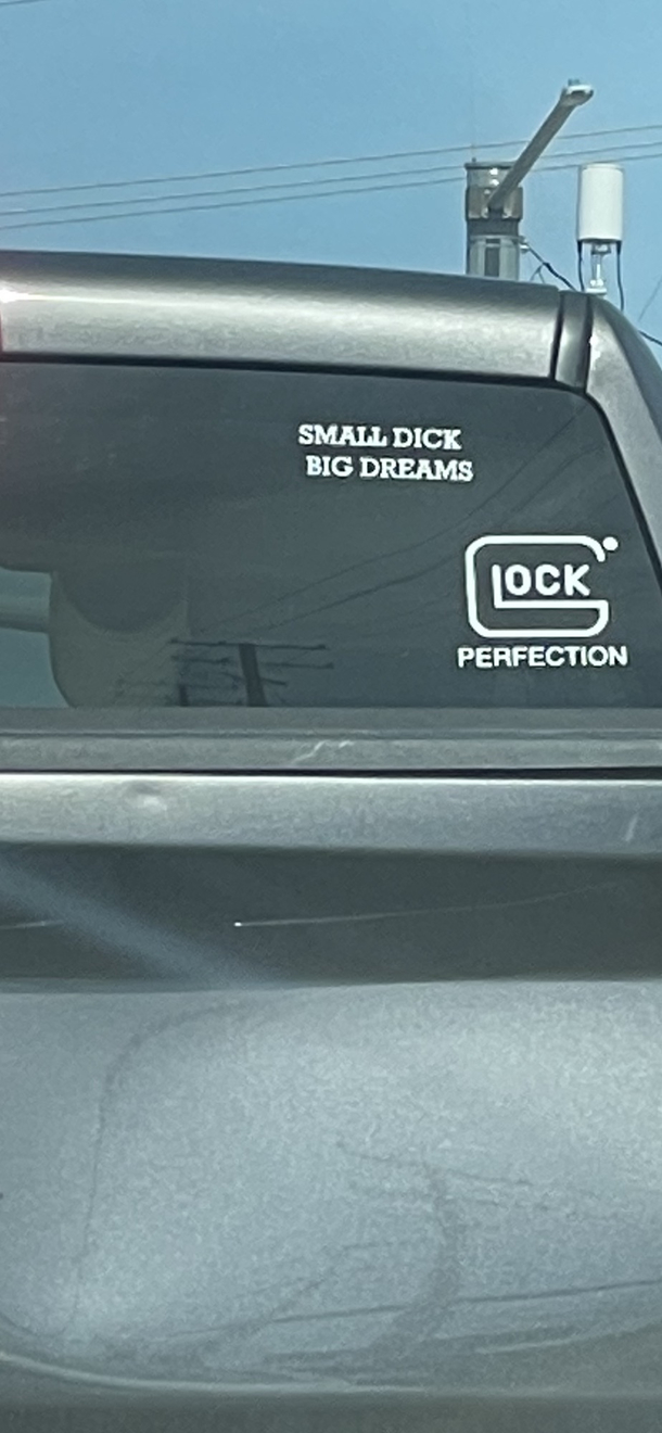 Refreshing to see this on a lifted truck