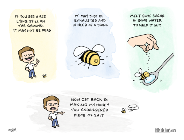 Risky beeswax