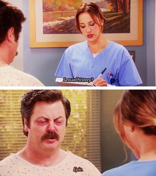 Ron Swanson is the man