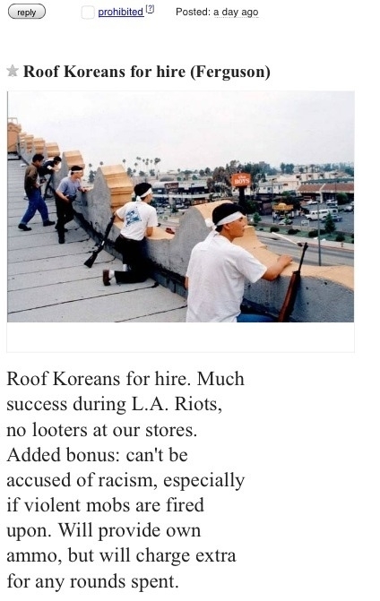 Roof Koreans for hire
