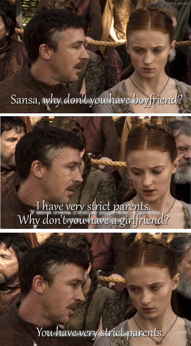 Sansa Stark vs Petyr Baelish