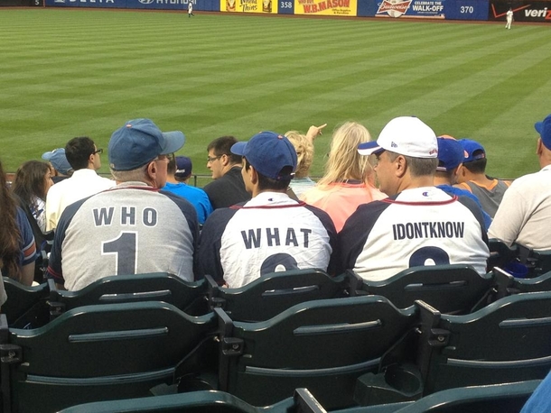 Saw these teammates at the game