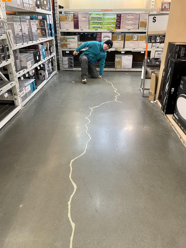 Saw this crack at Home Depot and couldnt resist a superhero stance