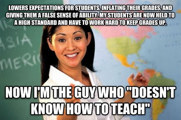 Scumbag Teachers dont just annoy students Decent teachers hate them for various reasons as well