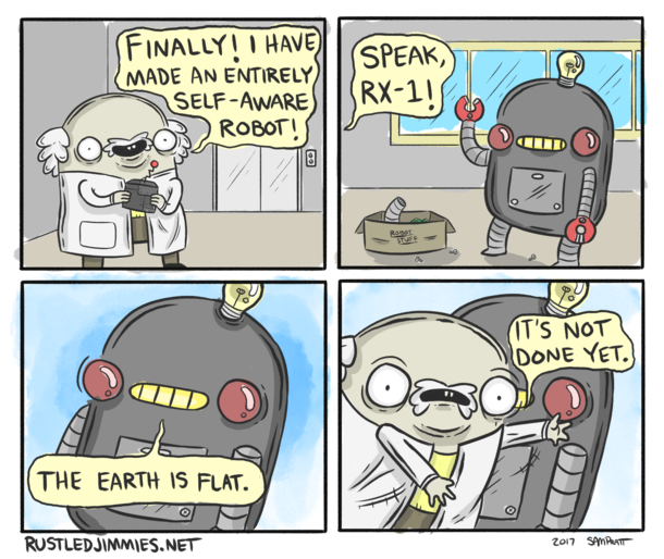 Self-aware robot