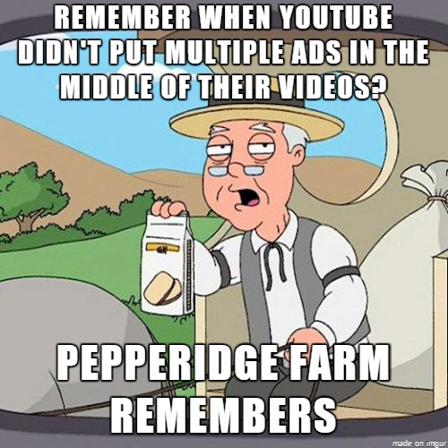 Seriously Seemingly every video over  minutes long