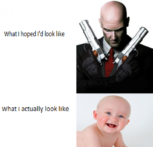 Shaving your head for the first time 