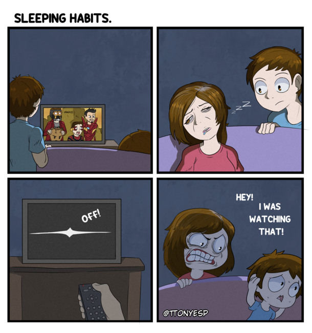sleeping habits