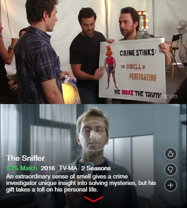So I was browsing Netflix and found something strangely familiar