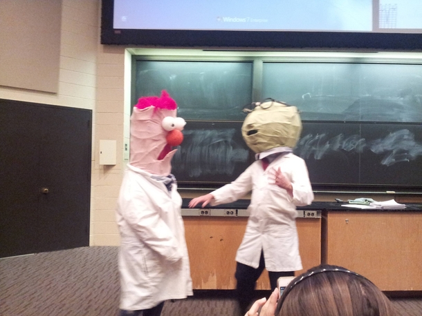 So today in organic chem lecture