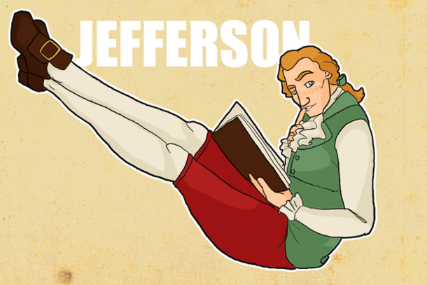 So were posting pictures of founding fathers doing sexy poses Is this right