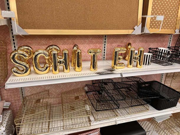 Someone had fun at this Craft Store in Canada