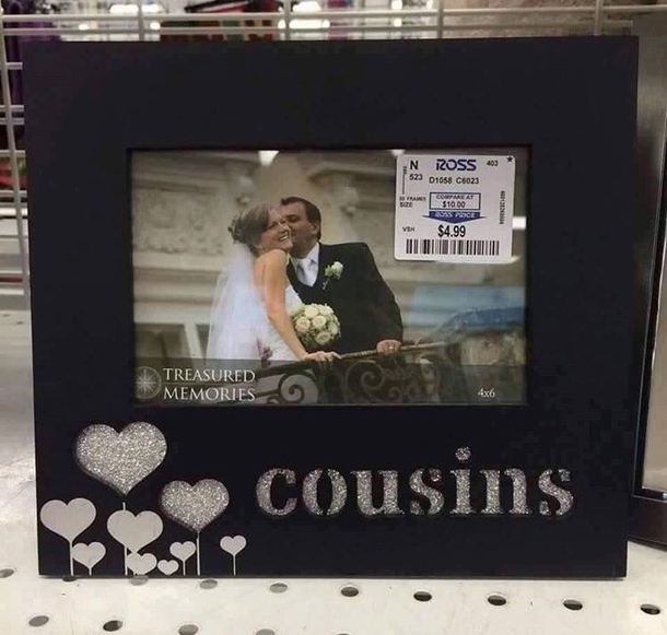 Something about this picture frame is very unsettling