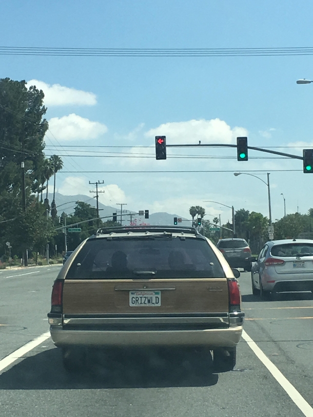Spotted in Southern California on their way to Walley World