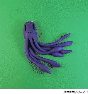 Stop-motion Octopus