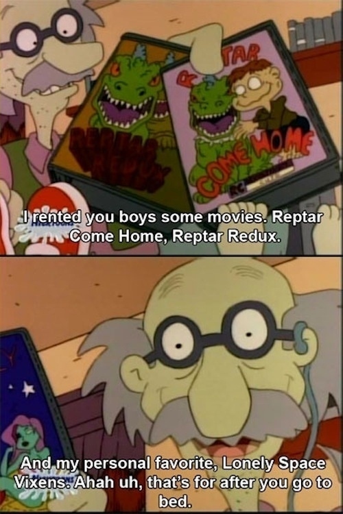 Subtle porn reference in Rugrats