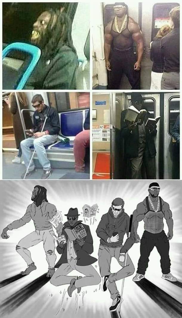 Subway superheros