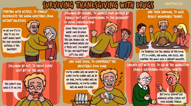 Surviving Thanksgiving With Drugs