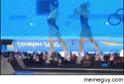 Synchronized swimming - a different perspective