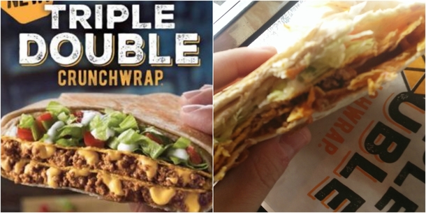Taco Bell Triple-Double Crunchwrap
